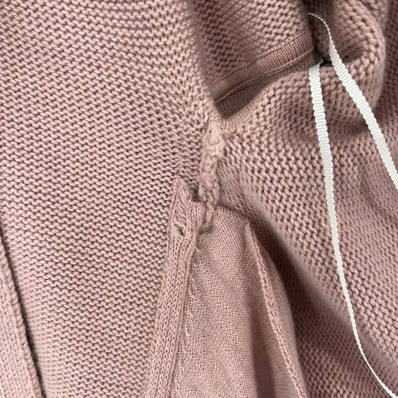 LULULEMON Wrap It Up Sweater Womens XS Pink Merino Wool Cardigan Athletic - Picture 15 of 16